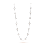 ELSIE LOVE Multi Clover Long Necklace for Women, 925 Sterling Silver, 18K Gold Plated - Image 29