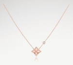 Color Blossom Pink Mother-of-Pearl Necklace | 18K Rose Gold and Zircon