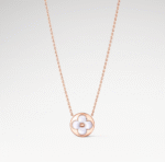 Color Blossom White Mother-of-Pearl Necklace | 18K Rose Gold
