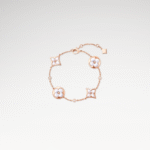 Color Blossom White MOP Bracelet | 18K Rose Gold Plated