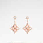 Color Blossom Pink Pearl Earrings | 18K Gold Plated Drop Studs