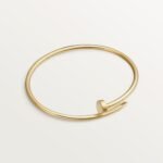 ELSIE LOVE Nail Bangle · 18K Gold Plated · Slim 2.5mm · Gold / Rose Gold · Minimalist Open Bracelet