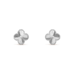 ELSIE LOVE Clover Leaf Earrings · 18K Gold Plated 925 Silver · White Mother-of-Pearl / Black Onyx / Red Carnelian / Green Malachite - Image 15