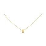 ELSIE LOVE Coco Crush Necklace Women 18K Gold Plated V Gold PVD 5x Layered Adjustable Chain