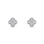 ELSIE LOVE Clover Leaf Earrings · 18K Gold Plated 925 Silver · White Mother-of-Pearl / Black Onyx / Red Carnelian / Green Malachite - Image 18