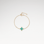 Color Blossom Amazonite Star Bracelet | 18K Gold Plated