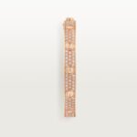 ELSIE LOVE Wide Pavé Bangle Bracelet Women’s Luxury 18K Gold Plated Zirconia Cuff - Image 10