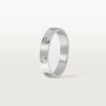 ELSIE LOVE Wedding Band · 18K Gold / Rose Gold / Silver Plated · V Gold · 3.6mm Classic Couple Ring - Image 9