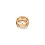 ELSIE LOVE Coco Crush Ring | 925 Sterling Silver 18K Gold Plated PVD 5x Layered Women’s Classic Quilted Ring - Image 10