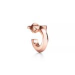 ELSIE LOVE T1 Hoop Earrings Extra Small | V Gold 18K Gold Plated Minimalist Hoops - Image 10