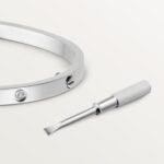 ELSIE LOVE Small Zircon Bracelet | V Gold 18K Gold Plated with 10 Cubic Zircon Stones - Image 8