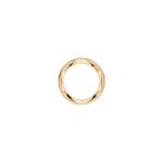ELSIE LOVE Coco Crush Ring | 925 Sterling Silver 18K Gold Plated PVD 5x Layered Women’s Classic Quilted Ring - Image 11