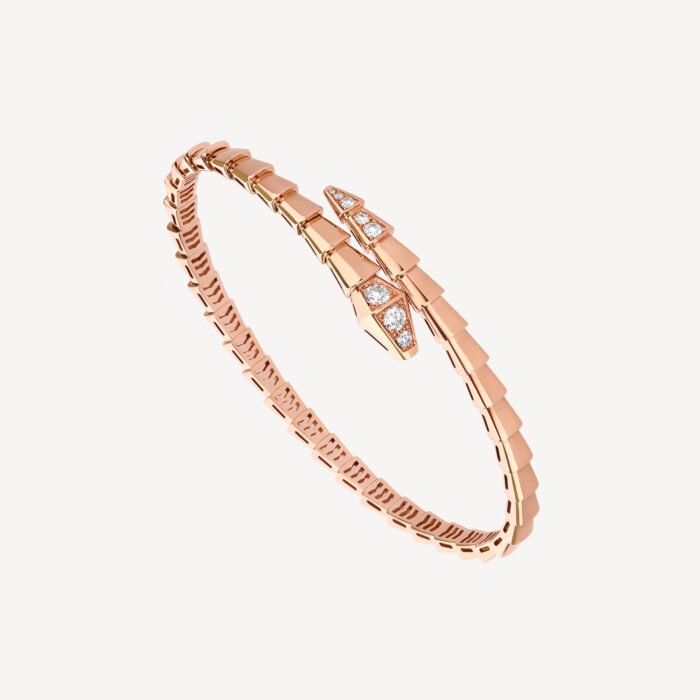 ELSIE LOVE Serpenti Bracelet 18K Gold Plated CZ - Image 3