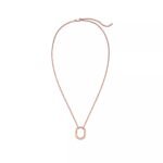ELSIE LOVE Small Lock Pendant Necklace | V Gold 18K Gold Plated Adjustable 16-18” - Image 12