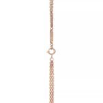 ELSIE LOVE Large Link Necklace Women 18K Gold Plated V Gold Double Chain Jewelry PVD Layered - Image 12