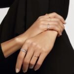 ELSIE LOVE Coco Crush Ring | 925 Silver 18K Gold Plated Quilted Fashion Ring - Image 12