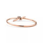 ELSIE LOVE Knot Bracelet with Zirconia · 18K Gold Plated · PVD 5x Layered · V Gold Material - Image 13