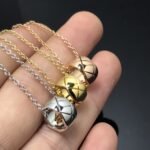 ELSIE LOVE Coco Crush Necklace Women 18K Gold Plated V Gold PVD 5x Layered Adjustable Chain - Image 13