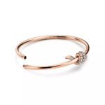 ELSIE LOVE Knot Bracelet with Zirconia · 18K Gold Plated · PVD 5x Layered · V Gold Material - Image 14