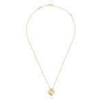 Clover Leaf Necklace,925 Silver, 18k Gold Plated - Image 14