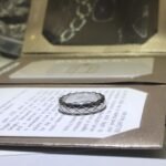 ELSIE LOVE Coco Crush Ring | 925 Silver 18K Gold Plated Quilted Fashion Ring - Image 14