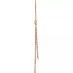 ELSIE LOVE Small Lock Pendant Necklace | V Gold 18K Gold Plated Adjustable 16-18” - Image 14