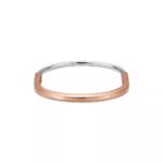 ELSIE LOVE Lock Bracelet Narrow | 18K Gold Plated V Gold PVD 5x Layered Medium - Image 14