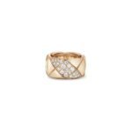 ELSIE LOVE Coco Crush Ring · 925 Sterling Silver 18K Gold Plated · Quilted Design with Full Zirconia Inlay · Luxury Women’s Ring - Image 15