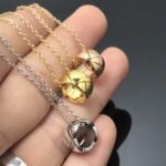 ELSIE LOVE Coco Crush Necklace Women 18K Gold Plated V Gold PVD 5x Layered Adjustable Chain - Image 15