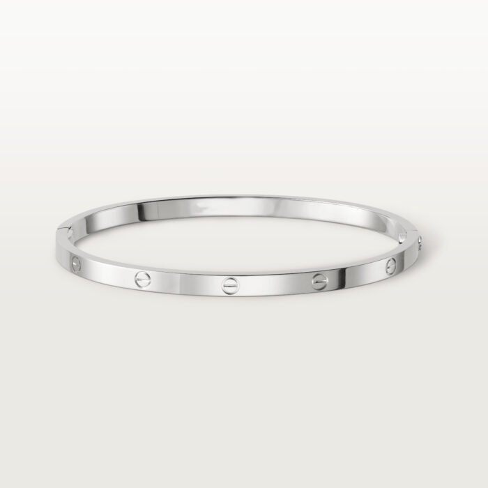 ELSIE LOVE Classic Bracelet Small Model | V Gold 18K Gold Plated Screw Design - Image 12