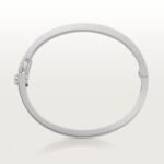 ELSIE LOVE Wide Pavé Bangle Bracelet Women’s Luxury 18K Gold Plated Zirconia Cuff - Image 16