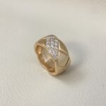 ELSIE LOVE Coco Crush Ring · 925 Sterling Silver 18K Gold Plated · Quilted Design with Full Zirconia Inlay · Luxury Women’s Ring - Image 18