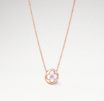 Color Blossom White Mother-of-Pearl Necklace | 18K Rose Gold - Image 2