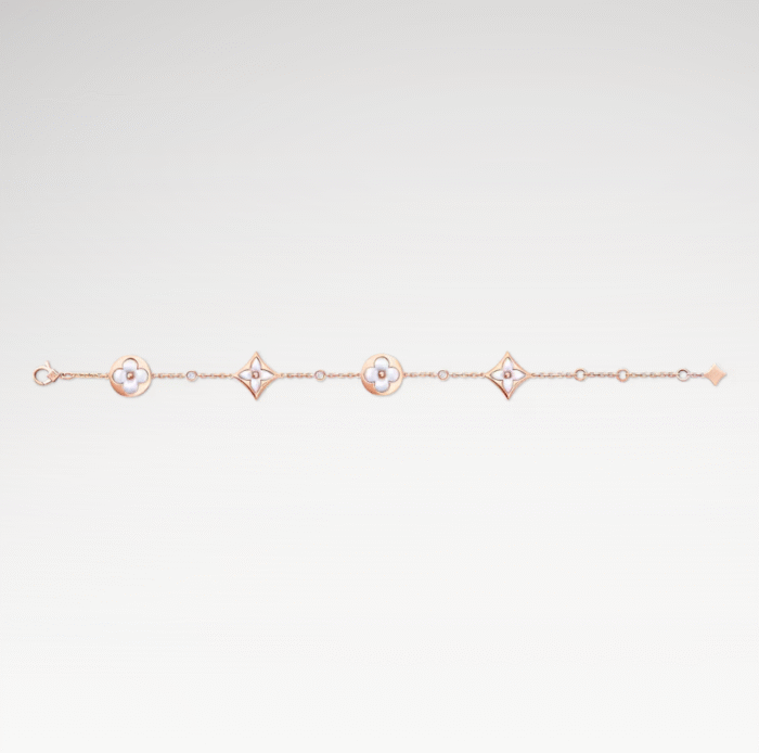 Color Blossom White MOP Bracelet | 18K Rose Gold Plated - Image 2