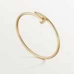 ELSIE LOVE Nail Bangle · 18K Gold Plated · Slim 2.5mm · Gold / Rose Gold · Minimalist Open Bracelet - Image 2
