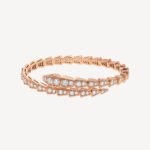 ELSIE LOVE Serpenti Bracelet 18K Gold Plated CZ - Image 4