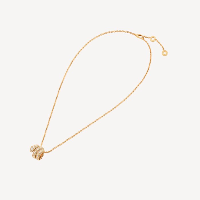 Serpenti Triple Ring Necklace - Image 6