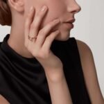 ELSIE LOVE Nail Ring, Women’s 18K Gold Plated Minimalist Open Ring - Image 3