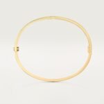 ELSIE LOVE Classic Bracelet Small Model | V Gold 18K Gold Plated Screw Design - Image 3