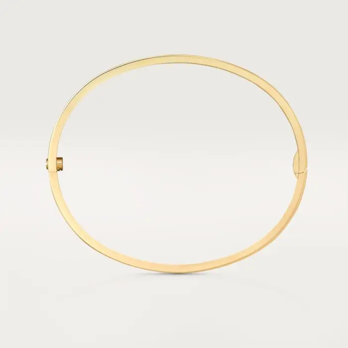ELSIE LOVE Classic Bracelet Small Model | V Gold 18K Gold Plated Screw Design - Image 3