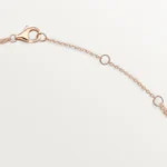 ELSIE LOVE Trinity Circle Pendant Necklace for Women, 18K Gold Plated V Gold, PVD Layered, Cubic Zircon - Image 3