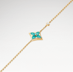 Color Blossom Amazonite Star Bracelet | 18K Gold Plated - Image 3