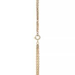 ELSIE LOVE Large Link Necklace Women 18K Gold Plated V Gold Double Chain Jewelry PVD Layered - Image 3