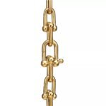 ELSIE LOVE Medium Link Bracelet for Women, 18K Gold Plated V Gold, PVD 5x Layered, Stylish Chain Design - Image 3