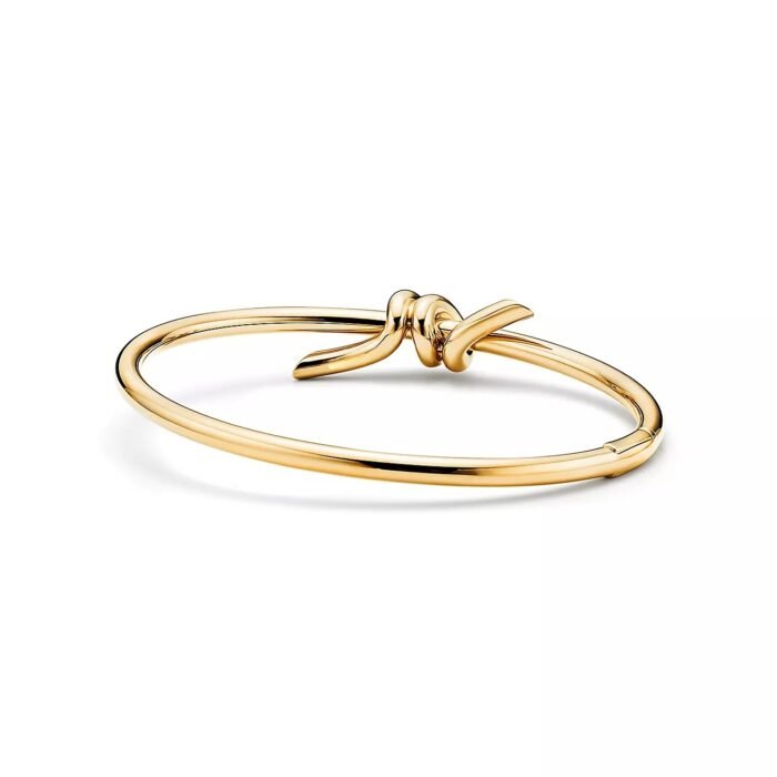 ELSIE LOVE Knot Bracelet 18K Gold Plated, PVD 5x Layered, Elegant & Versatile - Image 3