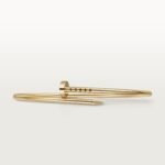 ELSIE LOVE Nail Bangle · 18K Gold Plated · Slim 2.5mm · Gold / Rose Gold · Minimalist Open Bracelet - Image 3