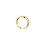 ELSIE LOVE Coco Crush Ring · 925 Sterling Silver 18K Gold Plated · Quilted Design with Full Zirconia Inlay · Luxury Women’s Ring - Image 3