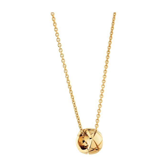 ELSIE LOVE Coco Crush Necklace Women 18K Gold Plated V Gold PVD 5x Layered Adjustable Chain - Image 3