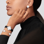 ELSIE LOVE Clover Leaf Earrings · 18K Gold Plated 925 Silver · White Mother-of-Pearl / Black Onyx / Red Carnelian / Green Malachite - Image 22