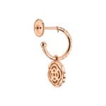 ELSIE LOVE Camélia Earrings Women 18K Gold Plated V Gold Zirconia PVD 5x Layered Flower Jewelry - Image 3